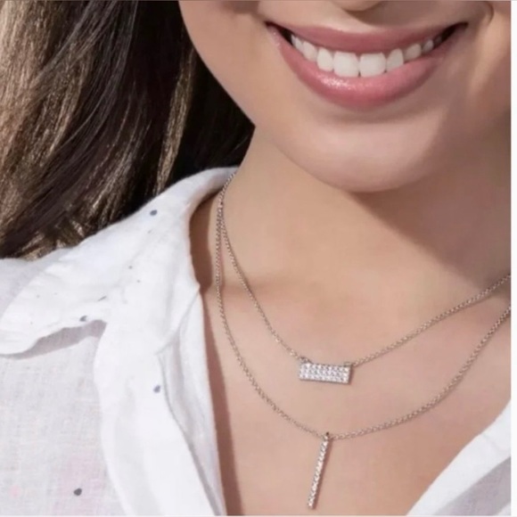 Stick Out Necklace by Touchstone Crystal - Picture 6 of 6